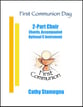 First Communion Day Two-Part choral sheet music cover